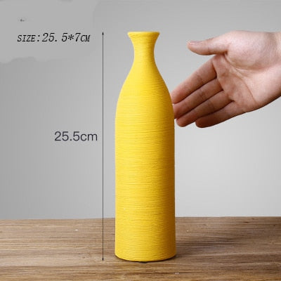Modern Minimalist Ceramic Flower Vase