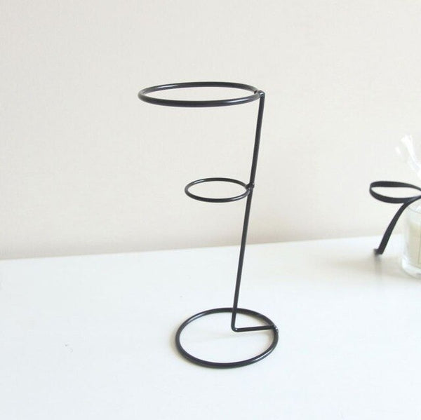 Nordic Style Iron Frame Wall Vase