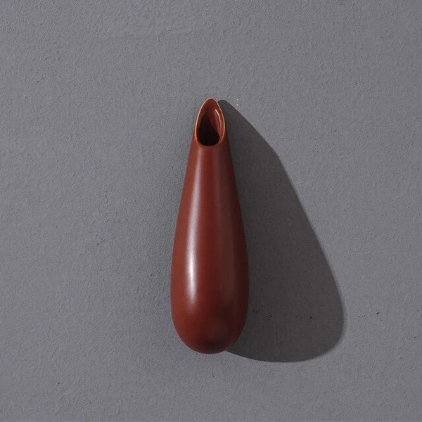 Ceramic Wall Hanging Flower Vase