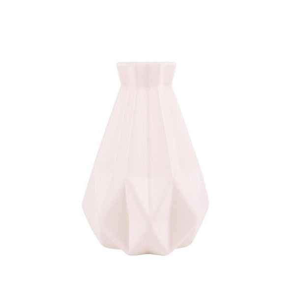 White Imitation Ceramic Vase