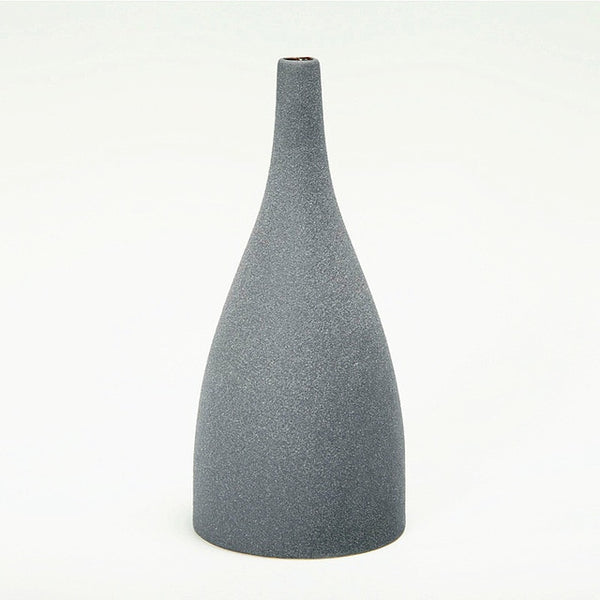 Blue Black Ceramic Vase