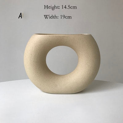 Elegant Beige Vase