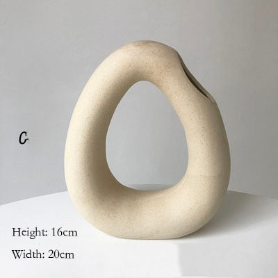 Elegant Beige Vase
