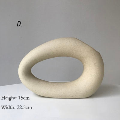 Elegant Beige Vase