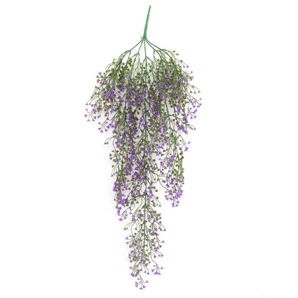 Artificial Silk Flower Wall Hanging Vase