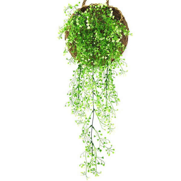 Artificial Silk Flower Wall Hanging Vase