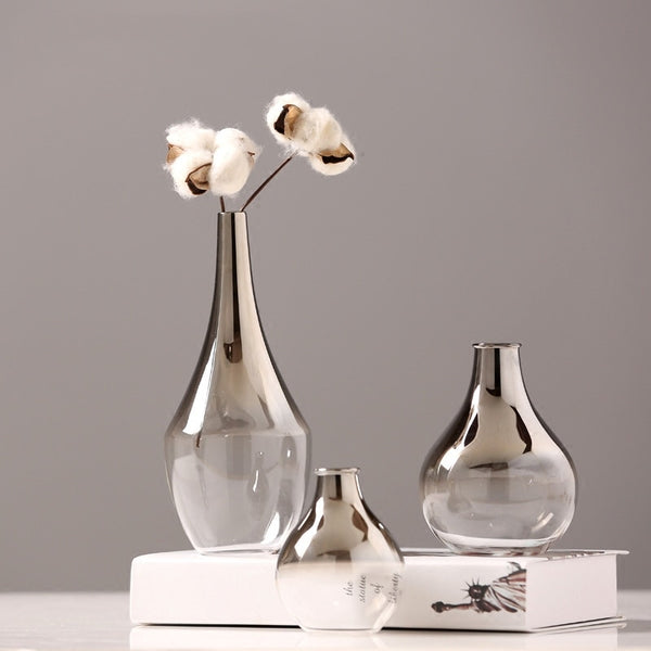 Creative Silver Vase