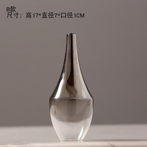 Creative Silver Vase
