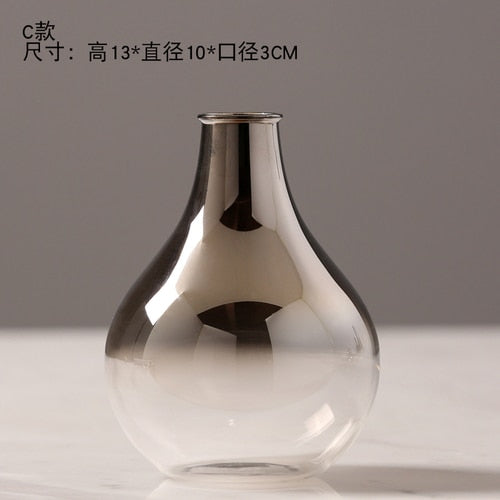 Creative Silver Vase