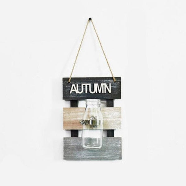 Wall Hanging Glass Vase