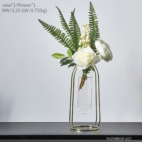 Glass Containers Flower Vase