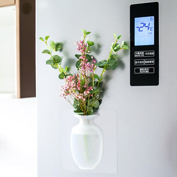Silicone Sticky Wall Magic Plant Vases