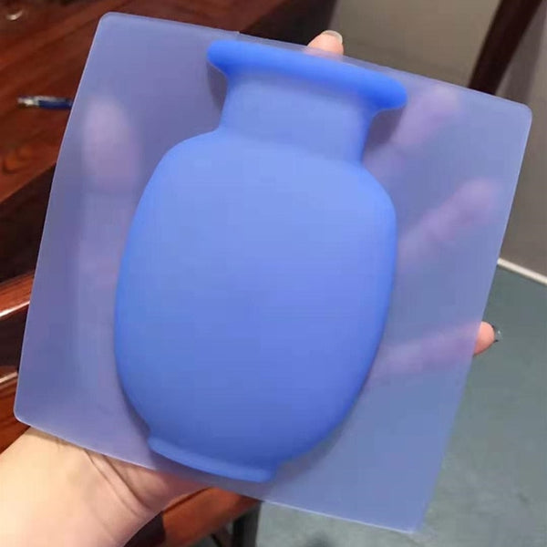 Silicone Sticky Wall Magic Plant Vases